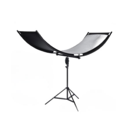 ビューティ用 弧形レフ板